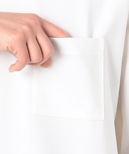 COMME CA ISM(コムサイズム)の「七分袖 フェイクレイヤード クルーネックTシャツ(Tシャツ/カットソー・メンズ・ブラック/ブルー/ネイビー/ホワイト・MEDIUM/LARGE/X-LARGE)」の22枚目の写真