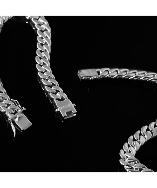STUDIOUS（ステュディオス）の「【HASH./ハッシュ】Curve Chain Bracelet（バングル/リストバンド・メンズ・シルバー・FREE）」の3枚目の写真