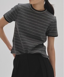 TODAYFUL(gDfCt)Border Ringer Tee(TVc/Jbg\[)
