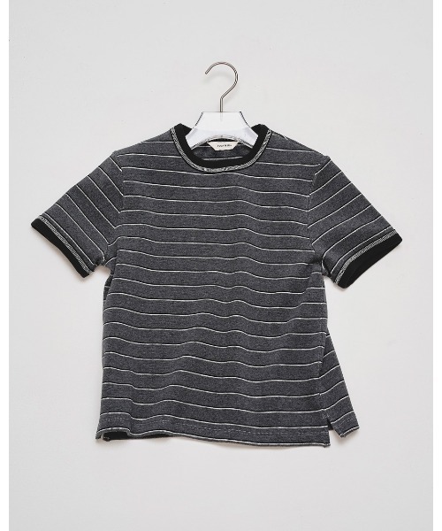トップス Border Ringer Tee Border Ringer Tee(Tシャツ/カットソー)|TODAYFUL(トゥデイ