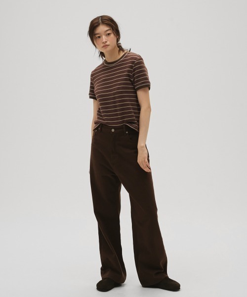 Border Ringer Tee（Tシャツ/カットソー）｜TODAYFUL（トゥデイフル