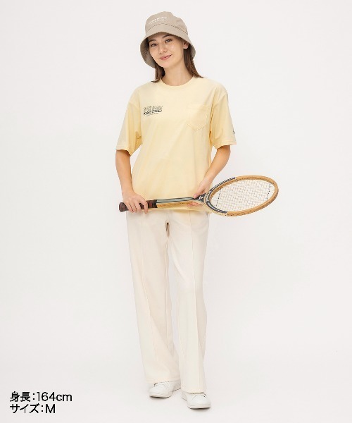 le coq sportif（ルコックスポルティフ）の「ストレートスウェットパンツ（スウェットパンツ・レディース・ネイビー/ホワイト・M/L/S/XL）」の4枚目の写真