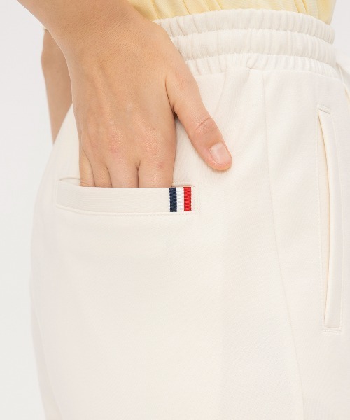 le coq sportif（ルコックスポルティフ）の「ストレートスウェットパンツ（スウェットパンツ・レディース・ネイビー/ホワイト・M/L/S/XL）」の7枚目の写真