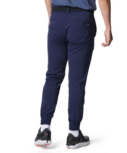 UNDER ARMOUR(アンダーアーマー)の「UAドライブ 二ット テーパード ジョガーパンツ(ゴルフ/メンズ)(その他パンツ・メンズ・ネイビー・S/L/XL/M/2XL/3XL)」の2枚目の写真