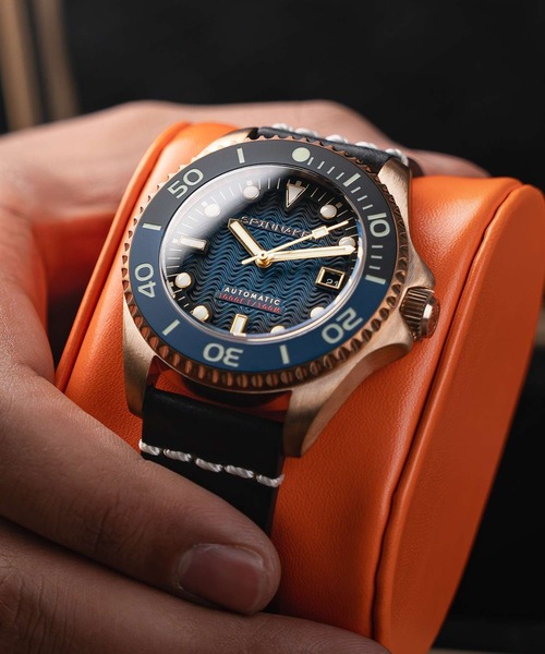 SPINNAKER（スピニカー）の「SPINNAKER/スピニカー TESEl BRONZE 腕時計 SPN-SP50600A メンズ（アナログ腕時計・メンズ・ブルー・FREE）」の10枚目の写真