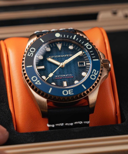 SPINNAKER（スピニカー）の「SPINNAKER/スピニカー TESEl BRONZE 腕時計 SPN-SP50600A メンズ（アナログ腕時計・メンズ・ブルー・FREE）」の11枚目の写真