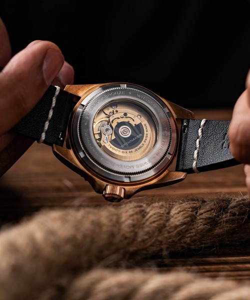 SPINNAKER（スピニカー）の「SPINNAKER/スピニカー TESEl BRONZE 腕時計 SPN-SP50600A メンズ（アナログ腕時計・メンズ・ブルー・FREE）」の4枚目の写真