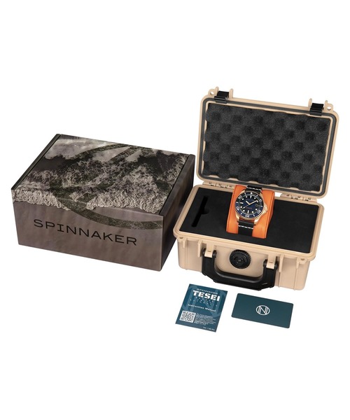SPINNAKER（スピニカー）の「SPINNAKER/スピニカー TESEl BRONZE 腕時計 SPN-SP50600A メンズ（アナログ腕時計・メンズ・ブルー・FREE）」の3枚目の写真