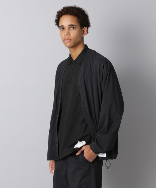 NUMERALS(ヌメラルズ)の「【NUMERALS】ストレッチカーディガン(カーディガン/ボレロ・メンズ・ブラック/カーキ・LARGE/MEDIUM/SMALL)」の2枚目の写真