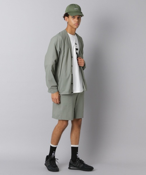 NUMERALS(ヌメラルズ)の「【NUMERALS】ストレッチカーディガン(カーディガン/ボレロ・メンズ・ブラック/カーキ・LARGE/MEDIUM/SMALL)」の4枚目の写真