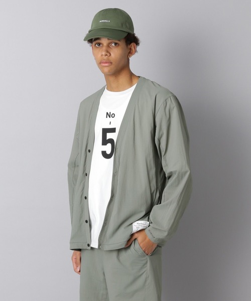 NUMERALS(ヌメラルズ)の「【NUMERALS】ストレッチカーディガン(カーディガン/ボレロ・メンズ・ブラック/カーキ・LARGE/MEDIUM/SMALL)」の5枚目の写真