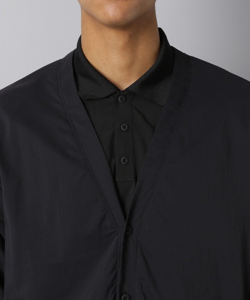 NUMERALS(ヌメラルズ)の「【NUMERALS】ストレッチカーディガン(カーディガン/ボレロ・メンズ・ブラック/カーキ・LARGE/MEDIUM/SMALL)」の9枚目の写真