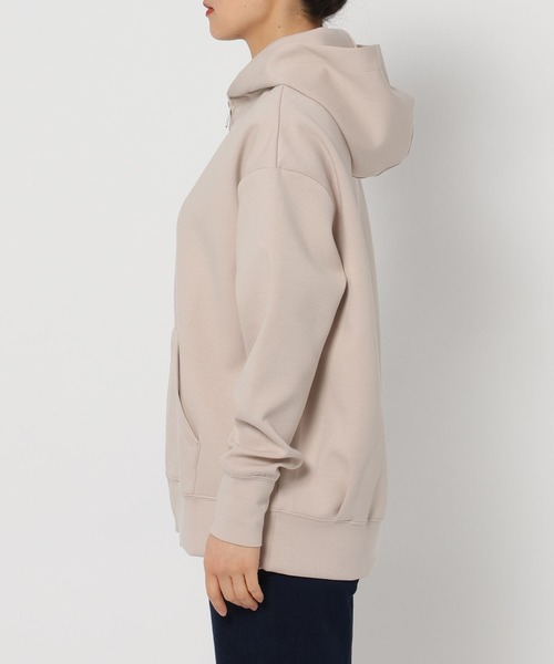 FOUND GOOD（ファウンドグッド）の「ダンボールWジップPK（パーカー・レディース・ベージュ/ブラック/ブルー系2/グレー系5・M/L）」の13枚目の写真