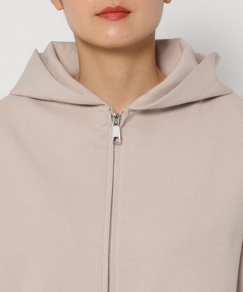 FOUND GOOD（ファウンドグッド）の「ダンボールWジップPK（パーカー・レディース・ベージュ/ブラック/ブルー系2/グレー系5・M/L）」の15枚目の写真