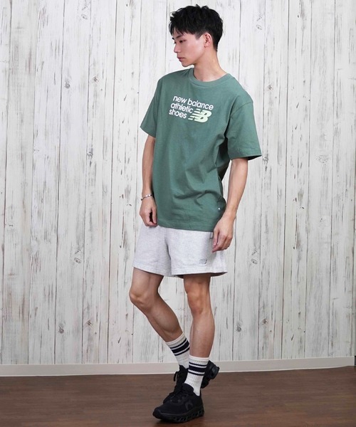 セール】new balance/ニューバランス 半袖Tシャツ/半袖Tee