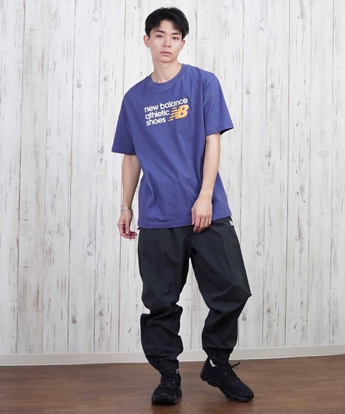 NEW BALANCE(ニューバランス)の「new balance/ニューバランス 半袖Tシャツ/半袖Tee フロントプリント ユニセックス MT51900(Tシャツ/カットソー・メンズ・パープル/アーミー/オフホワイト・XL/L/M)」の20枚目の写真