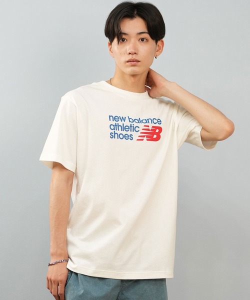 ★【NEW BALANCE】 ユニセックス UNI 半袖Tシャツ★ セール】new balance/ニューバランス 半袖Tシャツ/半袖Tee