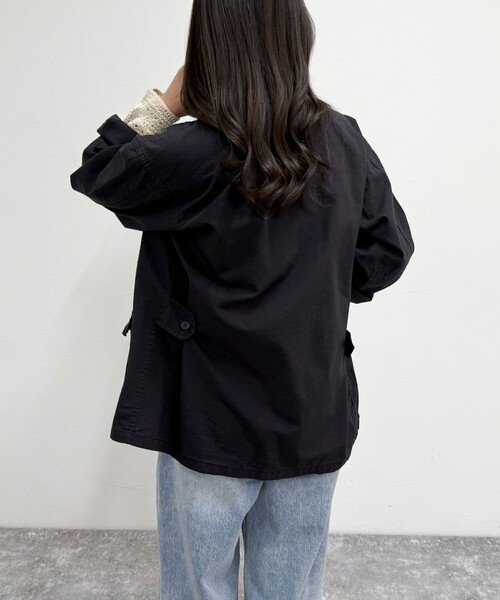 fredy emue（フレディエミュ）の「【ROTHCO/ロスコ】BDUシャツジャケット（ミリタリージャケット・レディース・カーキ/ブラウン系その他/ブラック/ベージュ・38）」の5枚目の写真