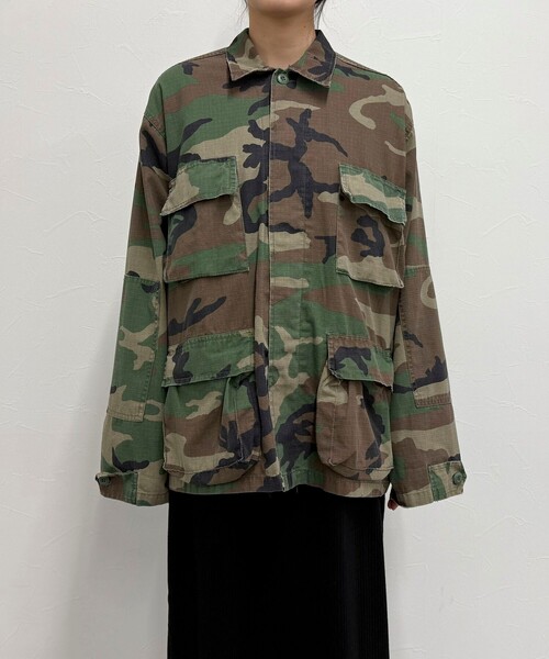 fredy emue（フレディエミュ）の「【ROTHCO/ロスコ】BDUシャツジャケット（ミリタリージャケット・レディース・カーキ/ブラウン系その他/ブラック/ベージュ・38）」の7枚目の写真