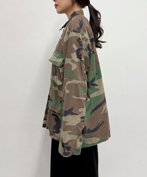 fredy emue（フレディエミュ）の「【ROTHCO/ロスコ】BDUシャツジャケット（ミリタリージャケット・レディース・カーキ/ブラウン系その他/ブラック/ベージュ・38）」の8枚目の写真