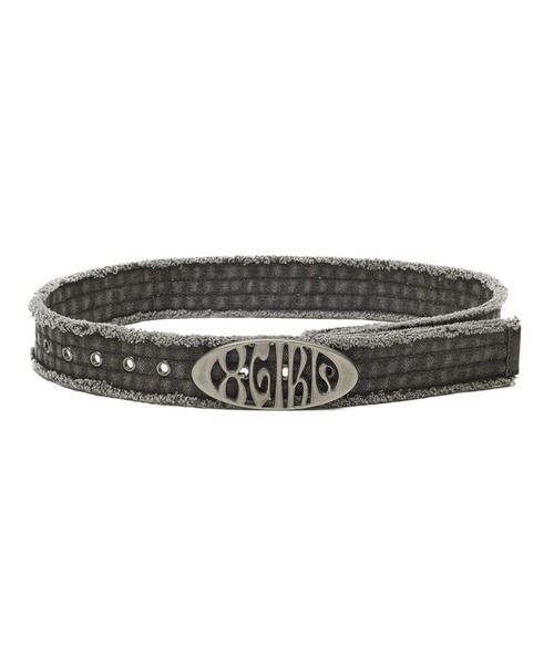 X-girl（エックスガール）の「METAL OVAL LOGO BUCKLE BELT（ベルト・レディース・ブラック/ブラウン・ONE SIZE）」の9枚目の写真