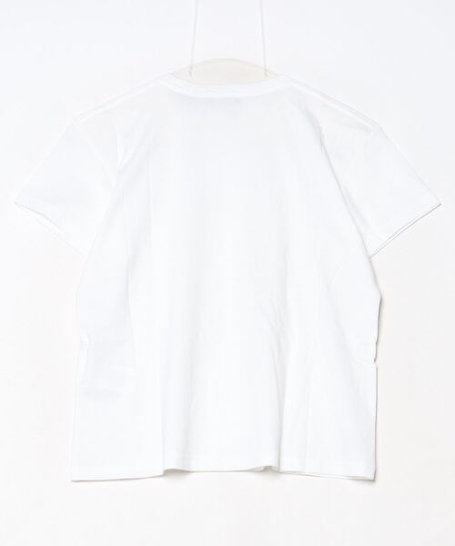 POLO RALPH LAUREN(ポロ ラルフ ローレン)の「クロップド ジャージー クルーネック Tシャツ(Tシャツ/カットソー・レディース・ホワイト・M/XL/XS/S/L)」の9枚目の写真