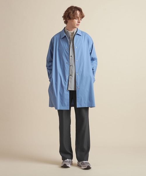 UNITED ARROWS（ユナイテッドアローズ）の「【マルチサイズ】ウールライク ストレート イージースラックス/パンツ ーセットアップ対応ー（スラックス・メンズ・ブラック/ダークグレー/ライトグレー/ネイビー/ダークブラウン/ブラウン/グレー・マルチサイズ）」の16枚目の写真