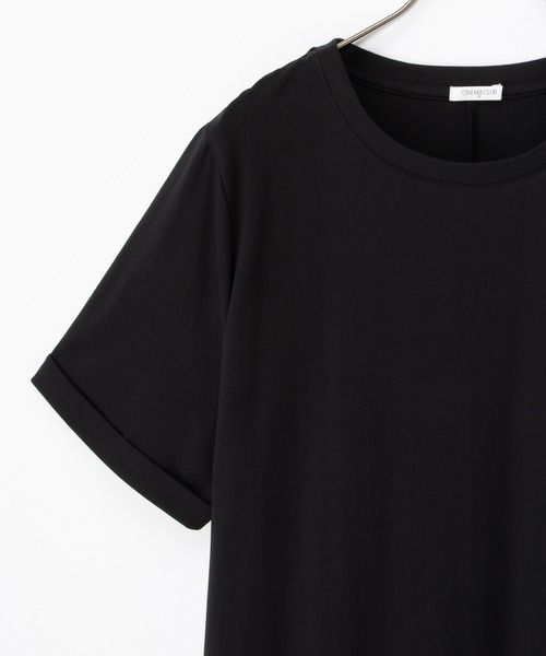 Honeys（ハニーズ）の「【ハニさら・接触冷感・ＵＶカット】Ｔシャツワンピース（ワンピース・レディース・カーキ/ブラック/ライトベージュ/ブルー・L/LL/M）」の17枚目の写真