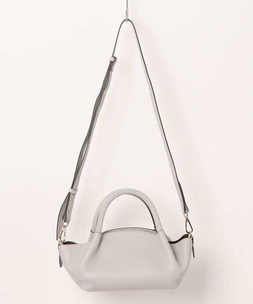 Scrap Book（スクラップブック）の「【LORISTELLA】ラウンドトートバッグS（トートバッグ・レディース・ベージュ/ホワイト/ブラック/グレー・FREE）」の12枚目の写真