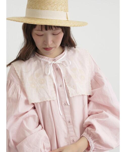 白金 よつば　ネイビー 半袖ワンピース 襟付き ワンピース 襟 ネイビー 膝丈 半袖 夏 プリーツ 大きいサイズ