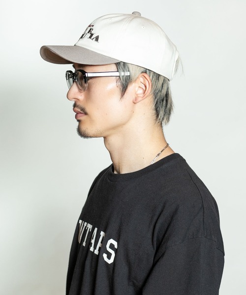 CA4LA(カシラ)の「COTTON TWILL CAP(キャップ・メンズ・ベージュ系3/ブラウン系その他7/ブラック・ONESIZE)」の12枚目の写真