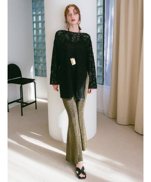sahara（サハラ）の「2way Cord Embroidery Top/2ウェイコード