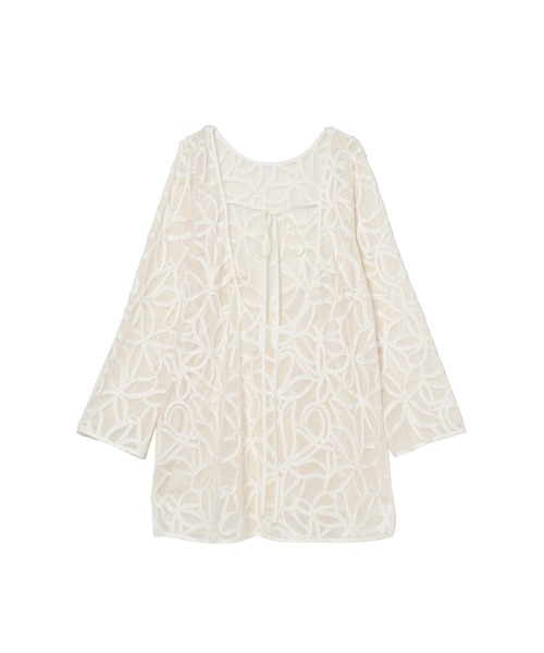 2way Cord Embroidery Top/2ウェイコードエンブロイダリートップ