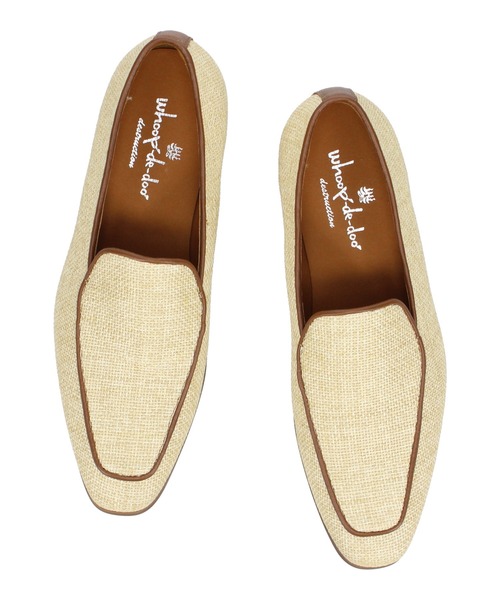 whoop-de-doo（フープディドゥ）の「ベルジャンシューズ whoop-de-doo/フープディドゥ（スリッポン・メンズ・ネイビー/ベージュ/ブラウン系その他/キャメル・44/40/41/42/43/39）」の17枚目の写真