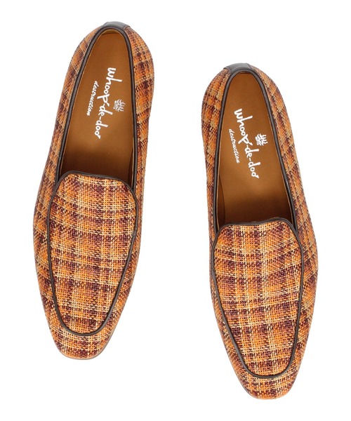 whoop-de-doo（フープディドゥ）の「ベルジャンシューズ whoop-de-doo/フープディドゥ（スリッポン・メンズ・ネイビー/ベージュ/ブラウン系その他/キャメル・44/40/41/42/43/39）」の10枚目の写真