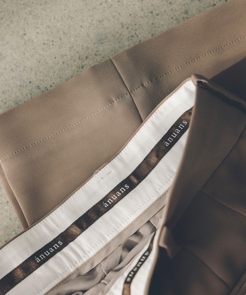 anuans（アニュアンス）の「スリムフィットセミフレアパンツ（その他パンツ・レディース・ミント/ブラック/グレイッシュベージュ・X-SMALL/SMALL/MEDIUM）」の20枚目の写真