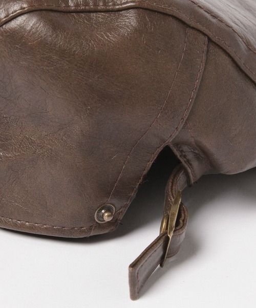FOREVER 21（フォーエバー トゥエンティーワン）の「【2025SS】フェイクレザーハンチング（ハンチング/ベレー帽・レディース・ブラウン・FREE）」の16枚目の写真