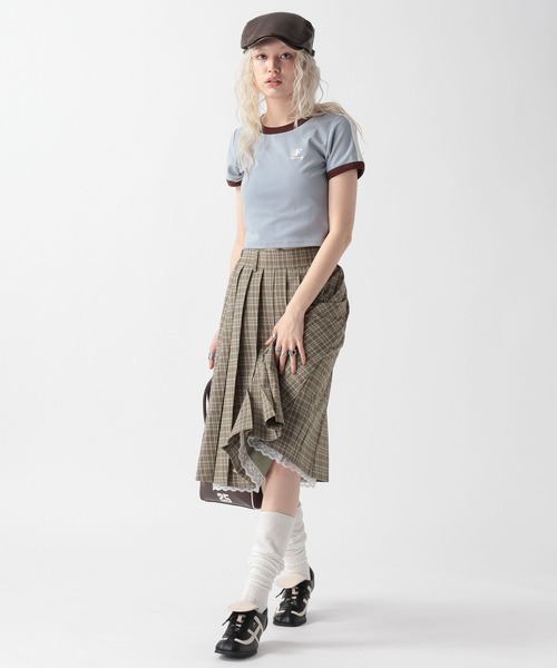 FOREVER 21（フォーエバー トゥエンティーワン）の「【2025SS】フェイクレザーハンチング（ハンチング/ベレー帽・レディース・ブラウン・FREE）」の7枚目の写真