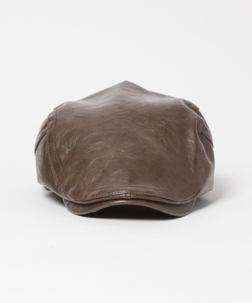 FOREVER 21（フォーエバー トゥエンティーワン）の「【2025SS】フェイクレザーハンチング（ハンチング/ベレー帽・レディース・ブラウン・FREE）」の9枚目の写真