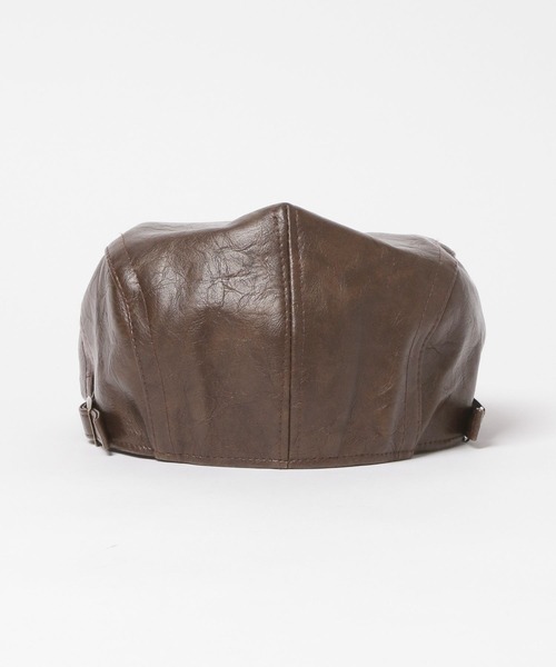 FOREVER 21（フォーエバー トゥエンティーワン）の「【2025SS】フェイクレザーハンチング（ハンチング/ベレー帽・レディース・ブラウン・FREE）」の14枚目の写真