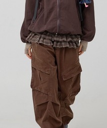 MEMECLE（メメクル）の「【 MEMECLE / メメクル 】チェックレイヤード巻きスカート（スカート）」