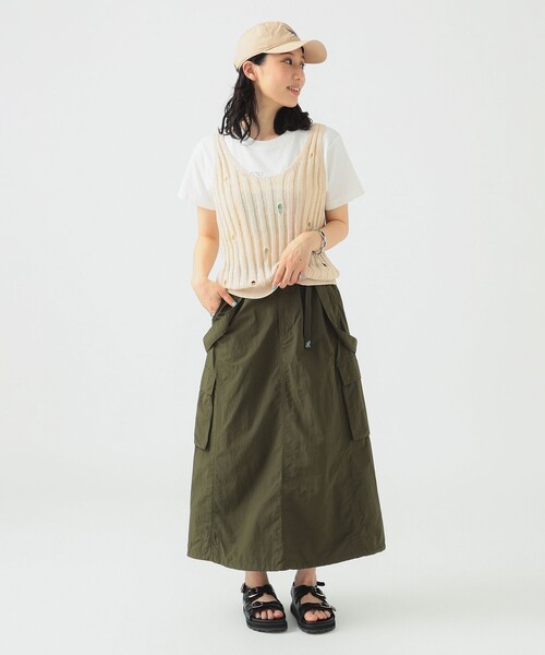 B:MING by BEAMS(ビーミングバイビームス)の「クラッシュ ニット ベスト(ベスト・レディース・ブラック/オフホワイト・ONE SIZE)」の3枚目の写真