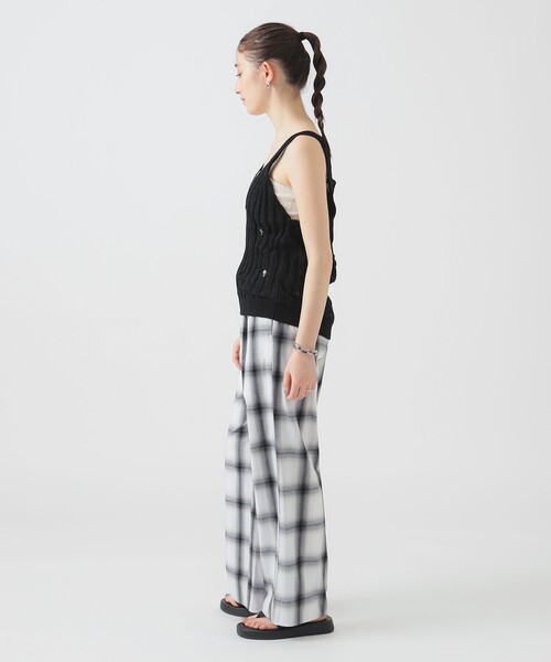 B:MING by BEAMS(ビーミングバイビームス)の「クラッシュ ニット ベスト(ベスト・レディース・ブラック/オフホワイト・ONE SIZE)」の13枚目の写真