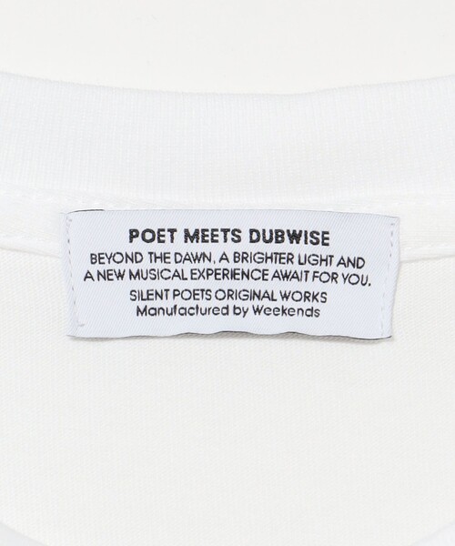 POET MEETS DUBWISE（ポエットミーツダブワイズ）の「＜POET MEETS DUBWISE＞ KINDNESS&HEALING 2 T-Shirt/Tシャツ（Tシャツ/カットソー・メンズ・ホワイト・XL/L/M）」の9枚目の写真