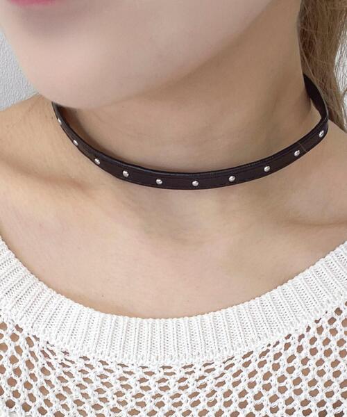 WEGO（ウィゴー）の「WEGO/Lスタッズアソートチョーカー（チョーカー・レディース・その他1/その他2/その他3・FREE）」の5枚目の写真