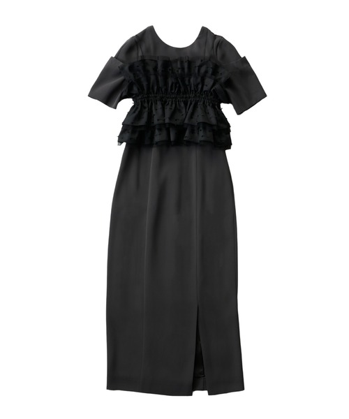 ANDRESD ruffled bustier pants ドレス セール】ruffled bustier pants dress / ラッフルビスチェパンツ