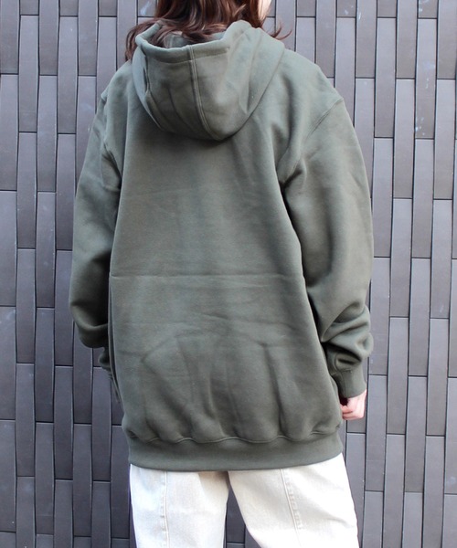 Carhartt(カーハート)の「/carhartt/カーハート プルオーバーパーカー ブランドロゴ ビッグシルエットパーカー K121(パーカー・メンズ・グレー/ブラック・M/L/XXL/XL/S)」の15枚目の写真