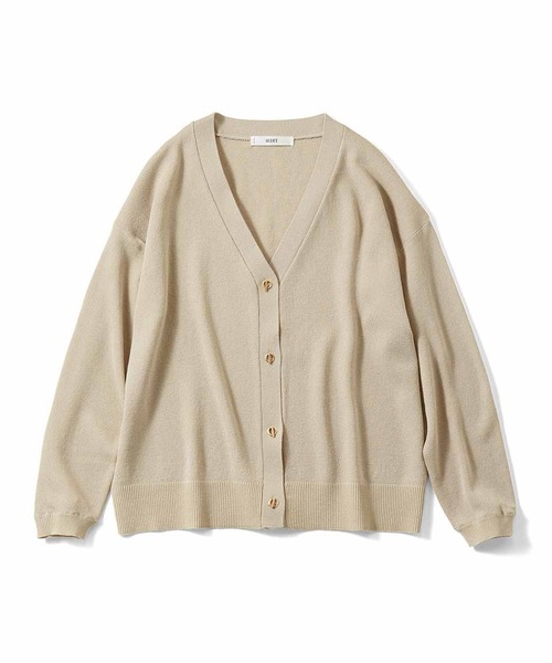 IEDIT(イディット)の「IEDIT UVカットがうれしい マンテルボタンでクラスアップがかなうカーディガン(カーディガン/ボレロ・レディース・ロイヤルブルー/ライトベージュ・M/L/LL/3L/4L/S)」の8枚目の写真