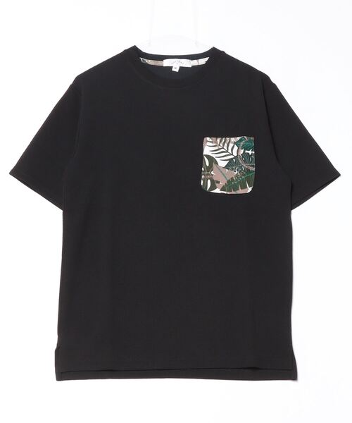 ARCADE(アーケード)の「接触冷感 半袖 ひんやりクール 快適ドライワッフルポケ付TシャツT KAITEKI(Tシャツ/カットソー・メンズ・グレー/ブラック/ネイビー/ホワイト・M/L/LL)」の22枚目の写真