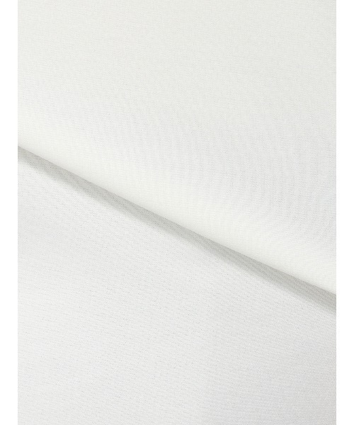 SUIT SQUARE(スーツスクエア)の「クルーネックカットソー 半袖 ウォッシャブル Soil Release TCポンチ 無地(Tシャツ/カットソー・レディース・ホワイト系・36(7号)/38(9号)/40(11号))」の9枚目の写真